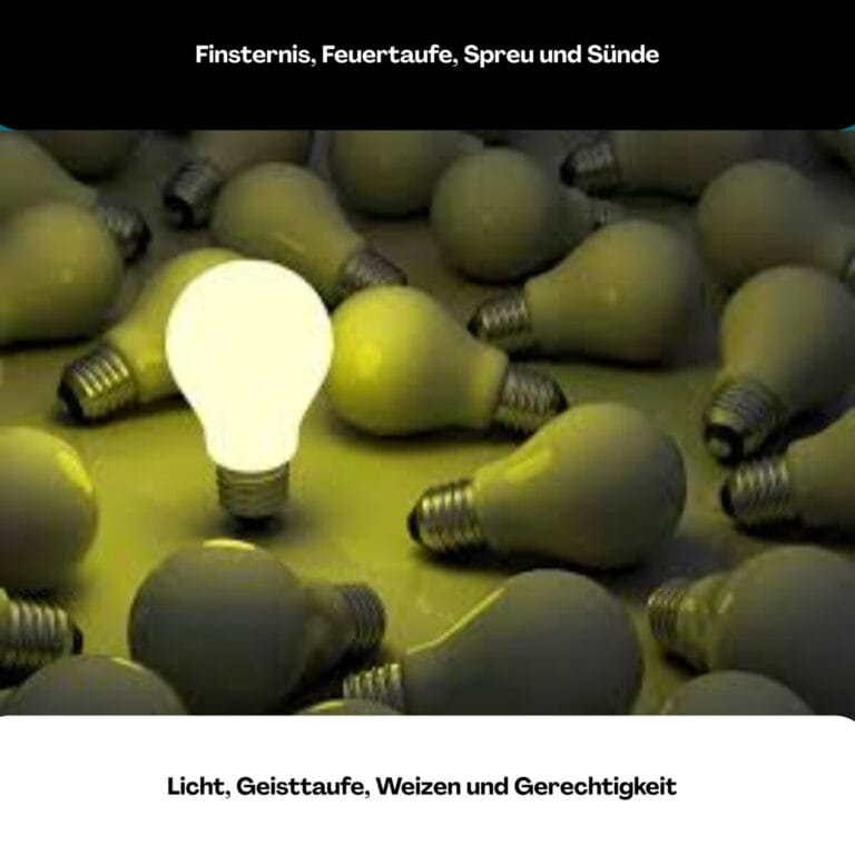 Die Trennung der Bösen von den Gerechten