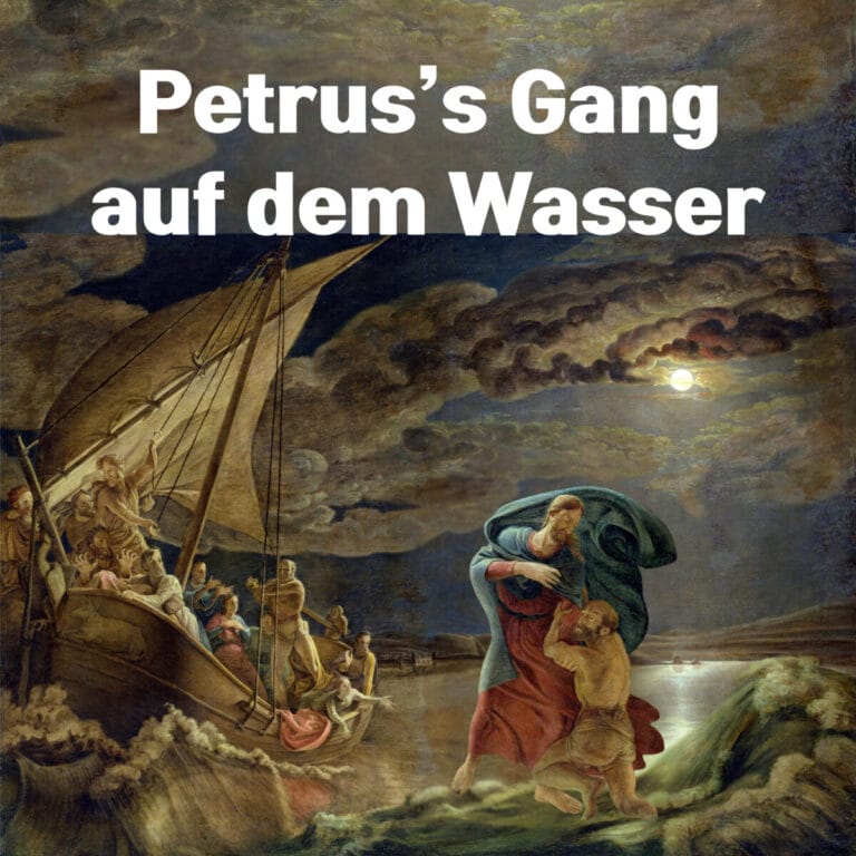 Was ist das Problem, wenn Jesus da ist? – Die Natur des Glaubens aus Petrus‘ Gang auf dem Wasser