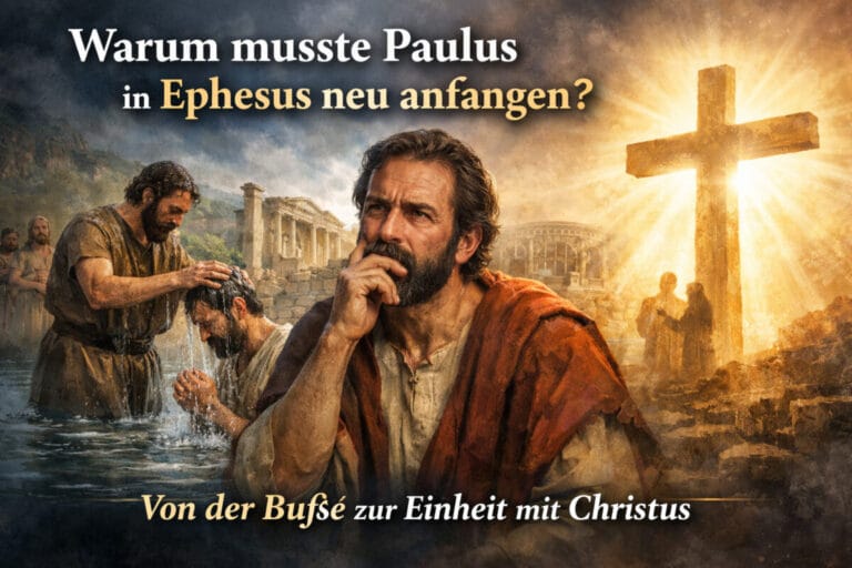 Warum musste Paulus in Ephesus neu anfangen? — Von der Buße zur Einheit mit Christus